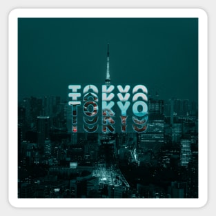 Global Cities: Tokyo-Japan V02 Sticker